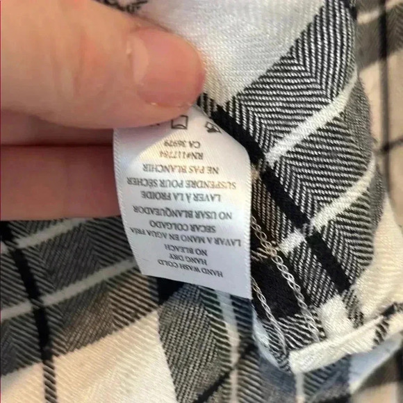Rails Black and White Plaid Shirt - Picture 3 of 5